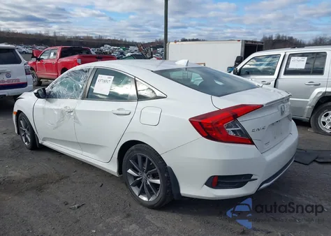 2019 Honda Civic Ex from USA, damaged, VIN 2HGFC1F36KH651013